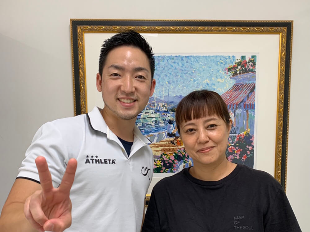 お客様と施術者
